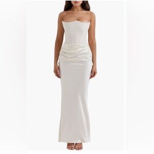 NWT House of CB Ivory Persephone Dress
